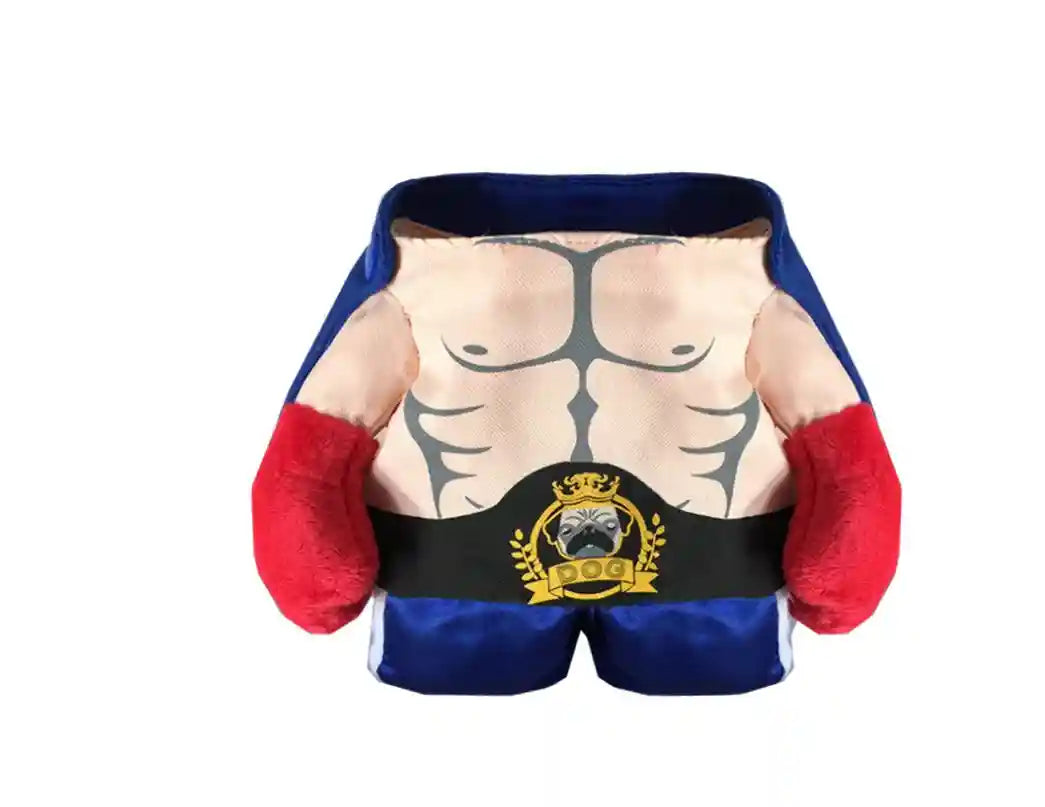 Costume Boxer Cani Gatti - Felpa Divertente con Guantoni by Dog Moda