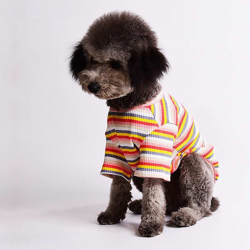 Summer Cotton T-shirt for Dogs and Cats – Breathable and Lightweight