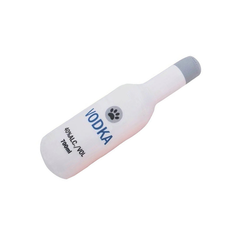 Plush Dog Toy – Soft Bottles and Scents for Small Breeds