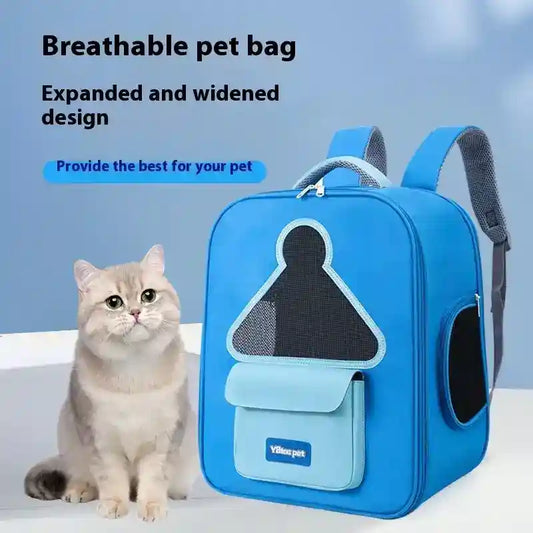 Borsa Viaggio Cani Gatti Espandibile Zaino Ventilato by Dog Moda