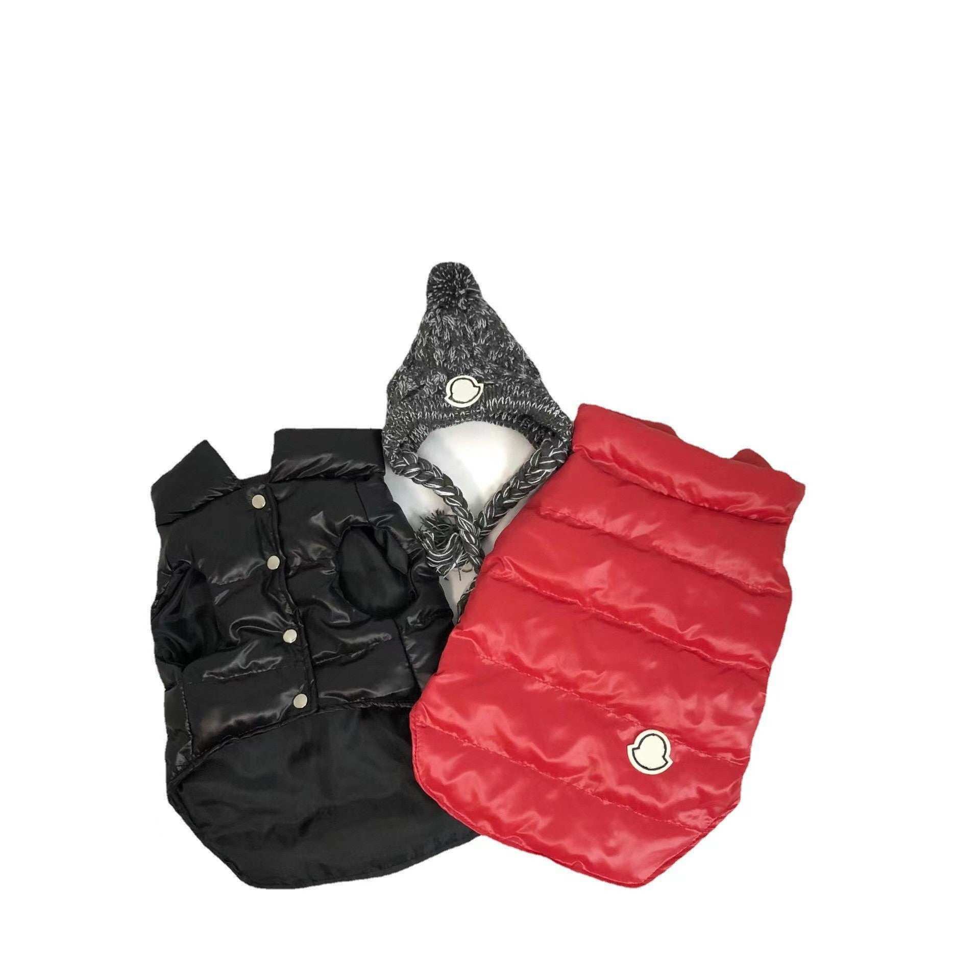 Cappotto per Cani Smanicato Stile "Moncler" – Eleganza e Comfort per il Tuo Amico a Quattro Zampe