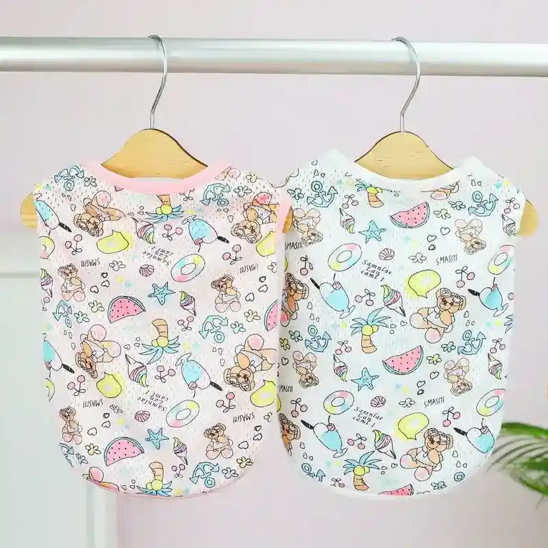 Maglia per Cani Protezione Solare Smanicata - UV e Leggera by null