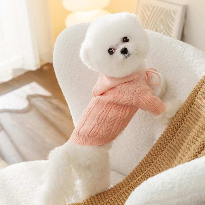 Dog sweater "Paradise" in bright patterns for little friends
