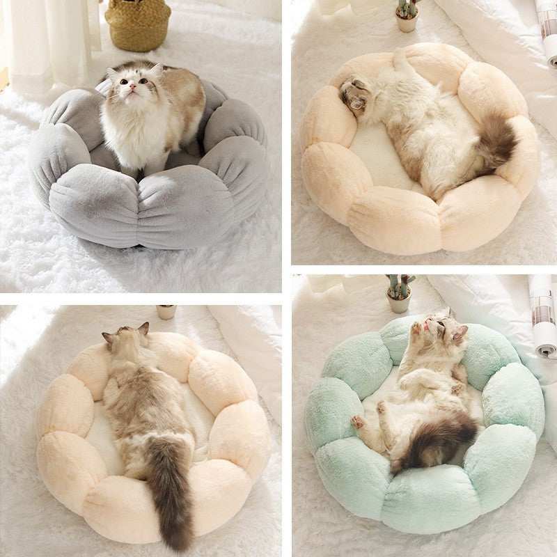 Flower Shape Dog Bed – Soft and Cozy Nest