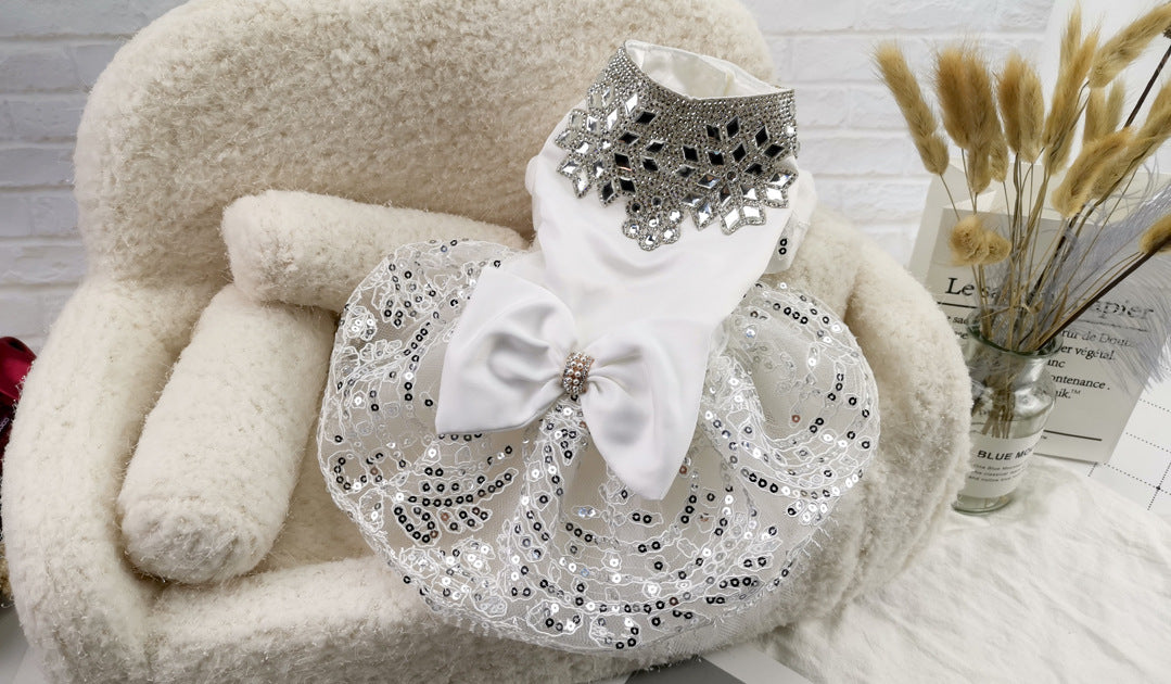 Dog dress with skirt "Confetto"