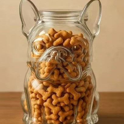 Bocaux de Snacks pour Chiens - Bouledogue, Teckel, Labrador