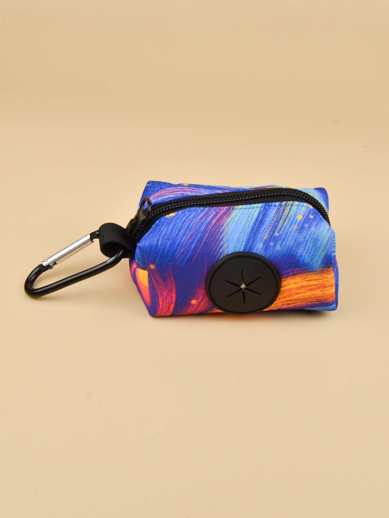 Portasacchetti Igienici per Cani con Zip e Moschettone