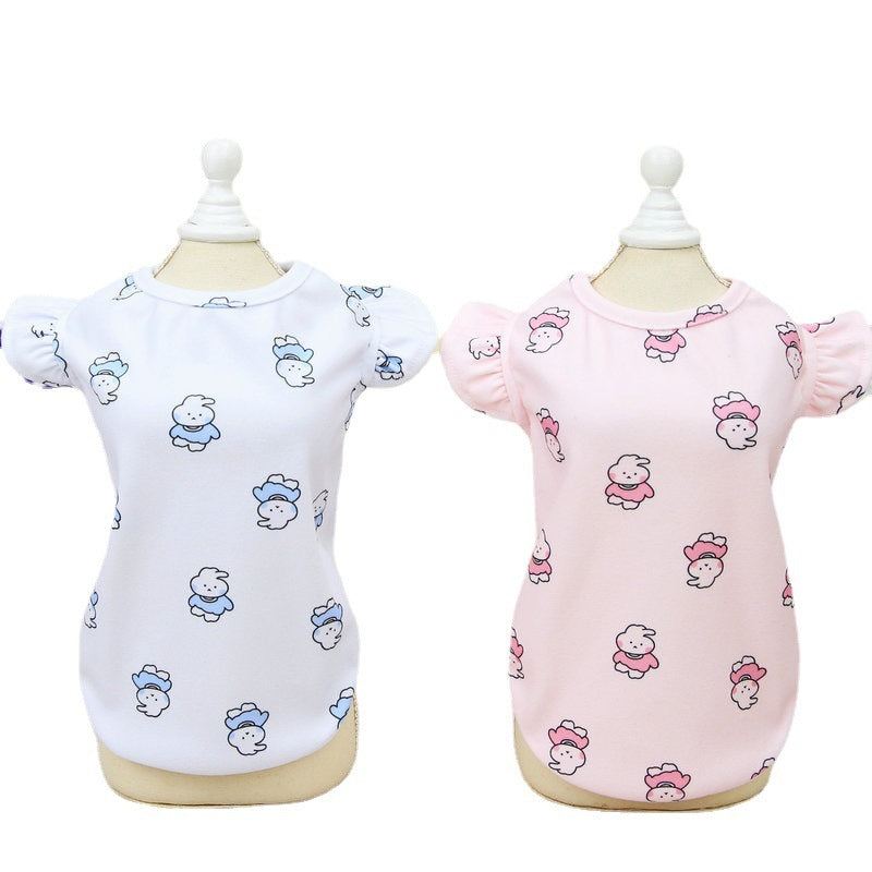 "DearBunny" Dog Shirt with Shoulder Pads
