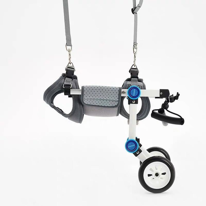 Wheelchair for Disabled or Elderly Dogs with Back Leg Support