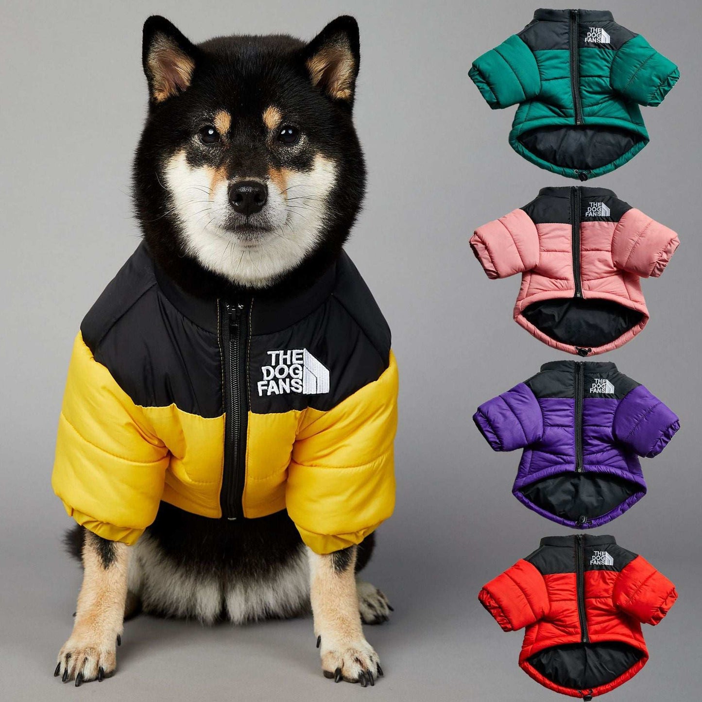 Giacca Invernale per Cani The Dog Fans - Impermeabile e Antivento