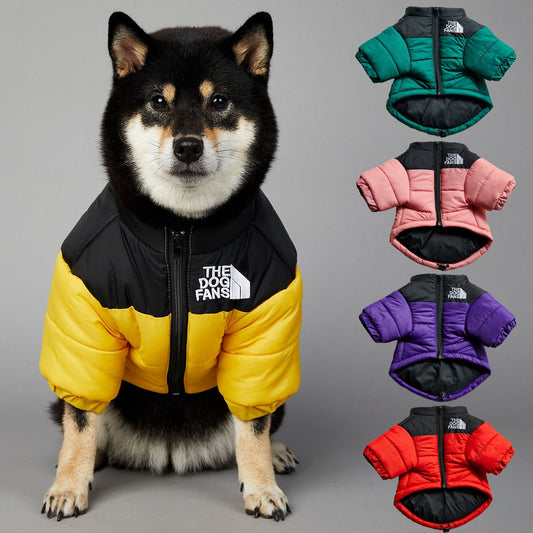 Giacca Invernale per Cani The Dog Fans - Impermeabile e Antivento