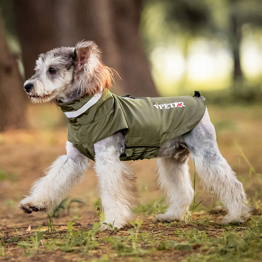 Impermeabile smanicato riflettente per cani Vpeter – S a 3XL