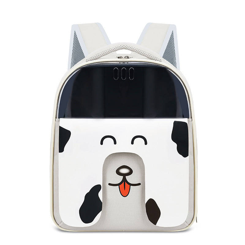 Zainetto Trasportino Cani Gatti - Design Viso Cagnolino