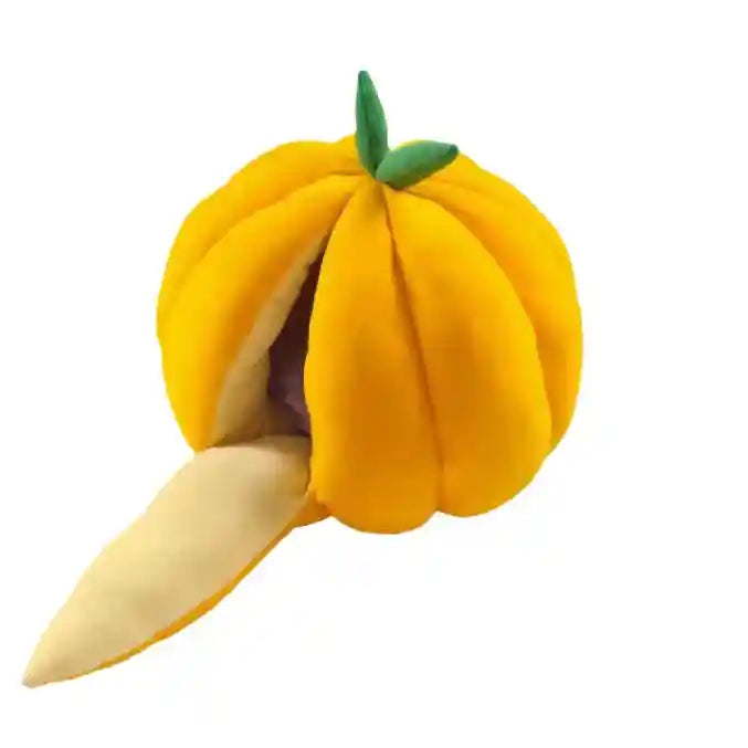 Pumpkin Cave Cat House - Warm and Enclosed