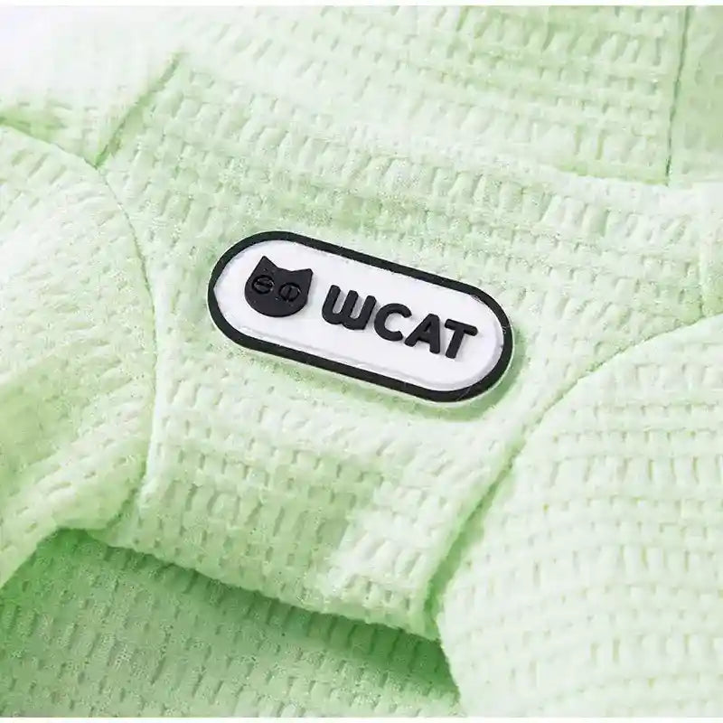 Maglia a Maglia con Cappuccio per Gatti e Cani - Bianca by Dog Moda