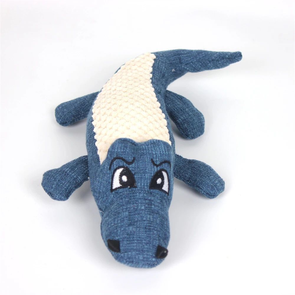 Croccodino Bite Resistant Plush Dog Toy