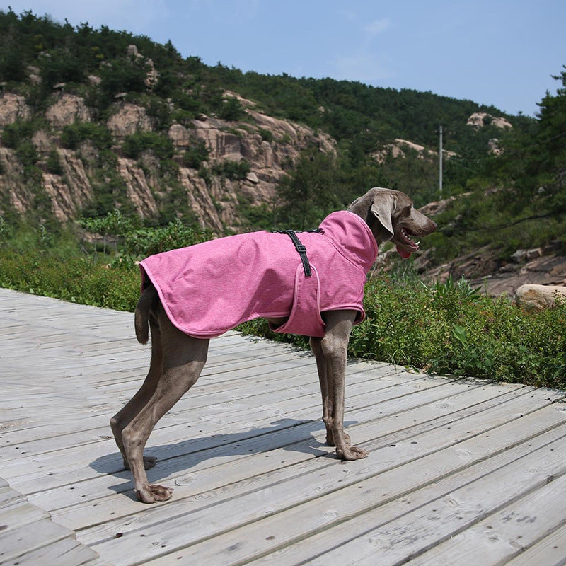 Impermeabile per Cani Modello "Jacket" Facile da indossare