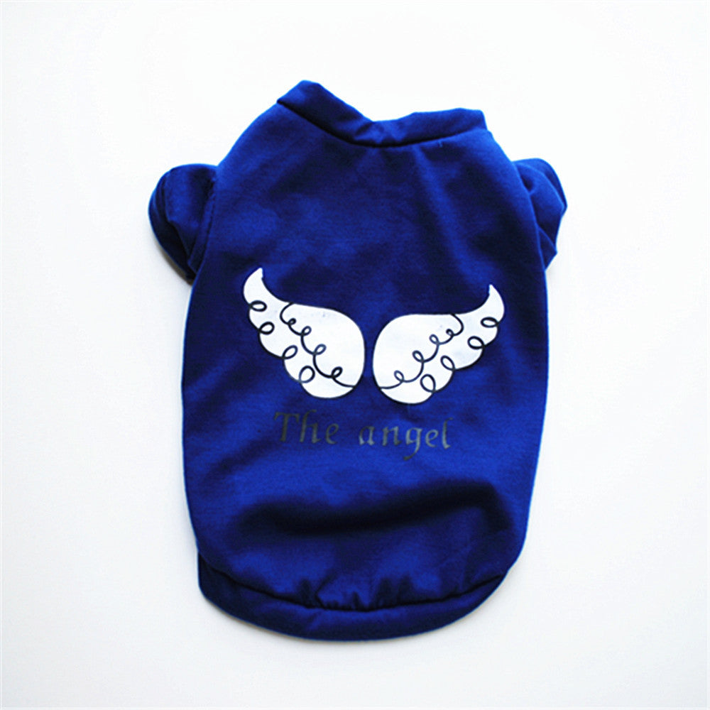 Maglietta per Cani "The Angel" in Cotone – Viola, Fucsia o Blu