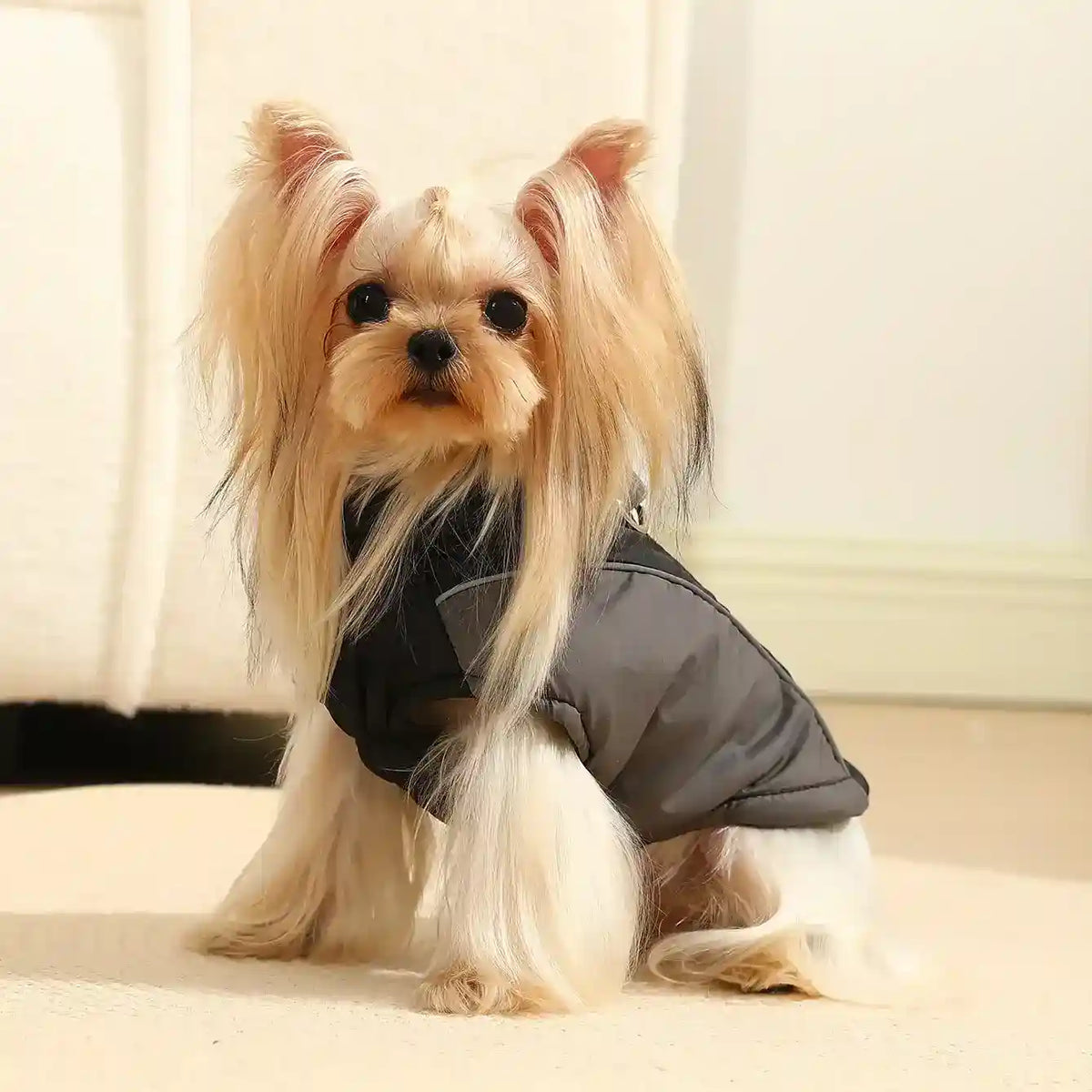 Cappotto Smanicato Riflettente per Cani - Zip Dorsale by Dog Moda