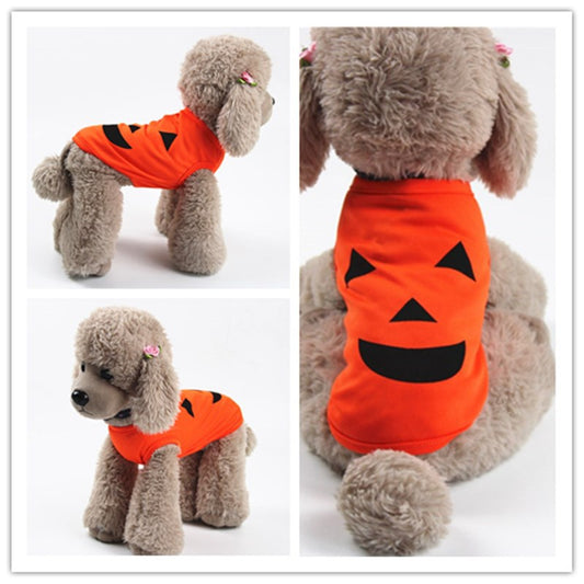 Maglia Halloween Zucca per Cani - Arancione Festosa by Dog Moda