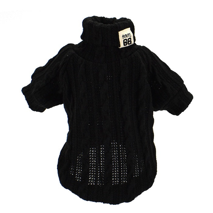 Maglione intrecciato modello "Warm" per cani di piccola taglia - Dog Moda