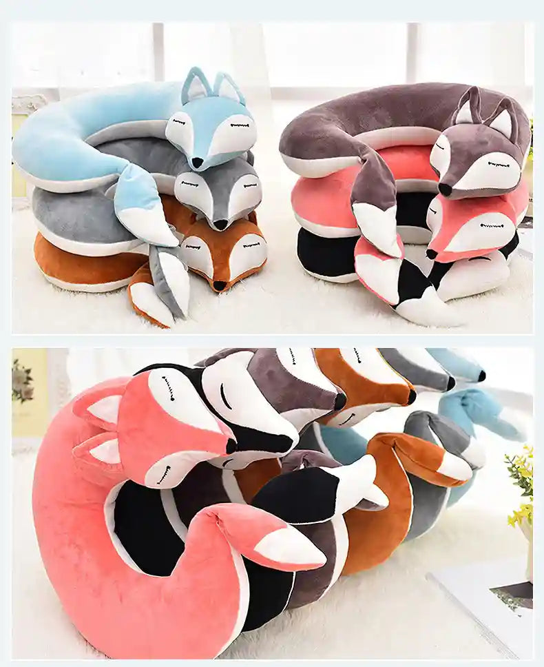 Cuscino Poggia Testa Volpe - Supporto Cervicale Viaggio by Dog Moda