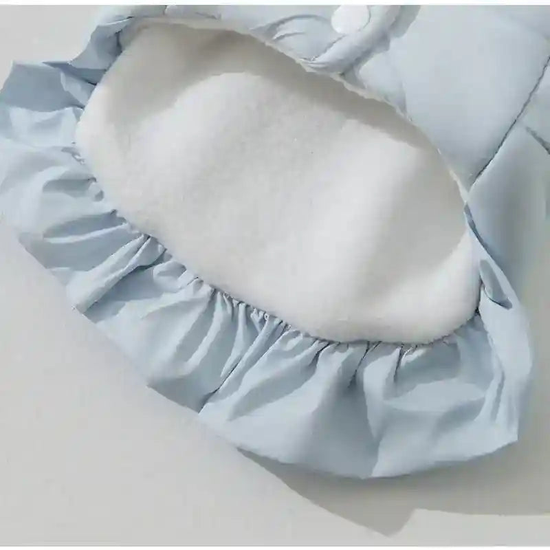 Abrigo para perros Pearl acolchado de invierno cálido y de moda