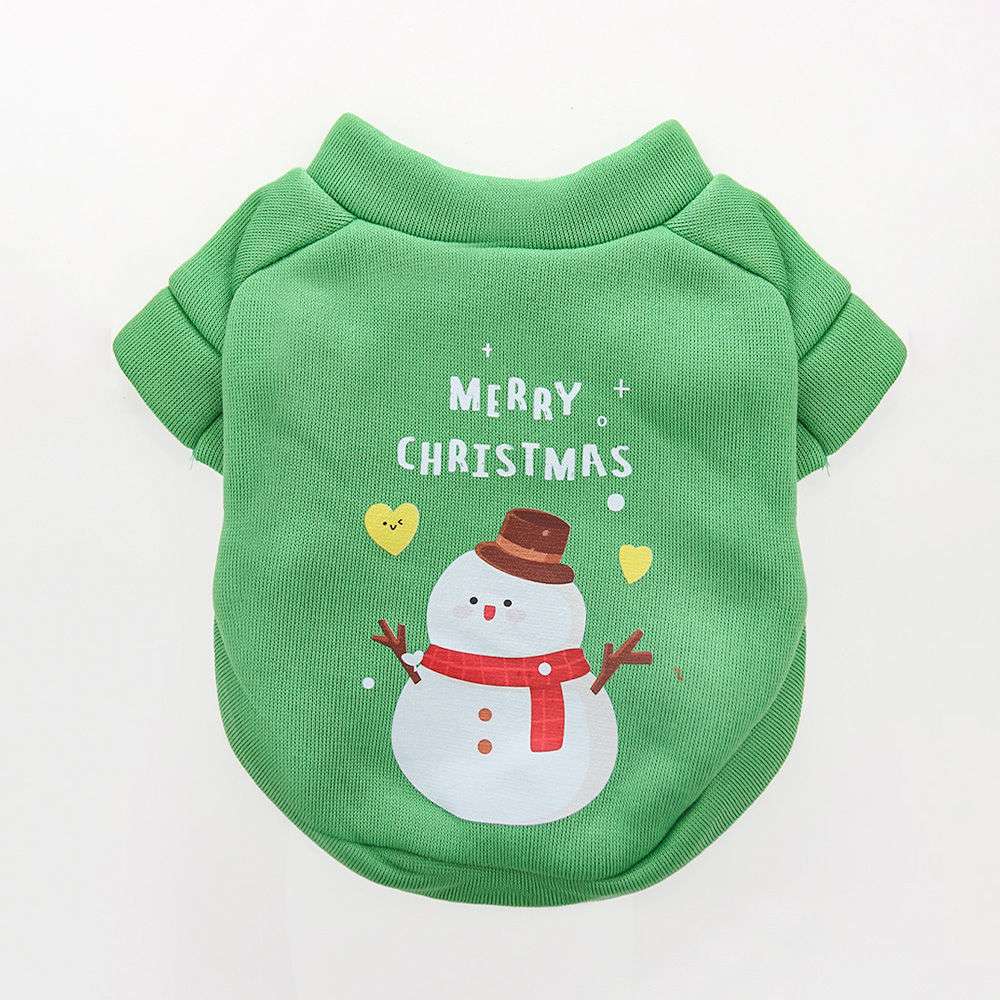 Felpa Natale per Cani | Maglia Calda con Stampa Festiva | Dogmoda