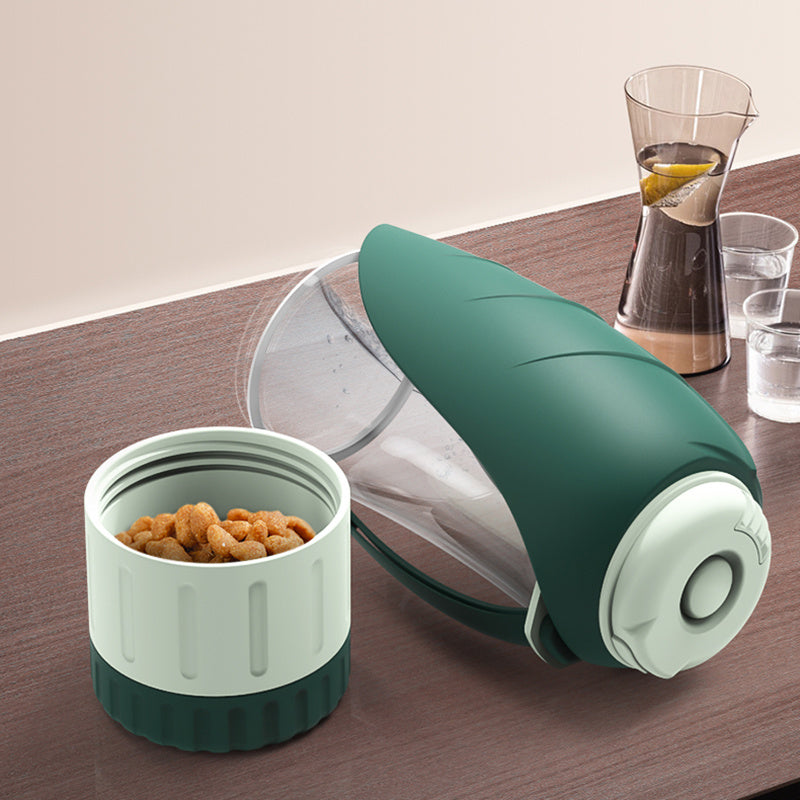 "ZooGalaxy" Double Reservoir Travel Dog Water Bottle