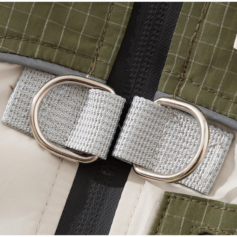 Cappotto Design Impermeabile Cani - Taschina e Coulisse