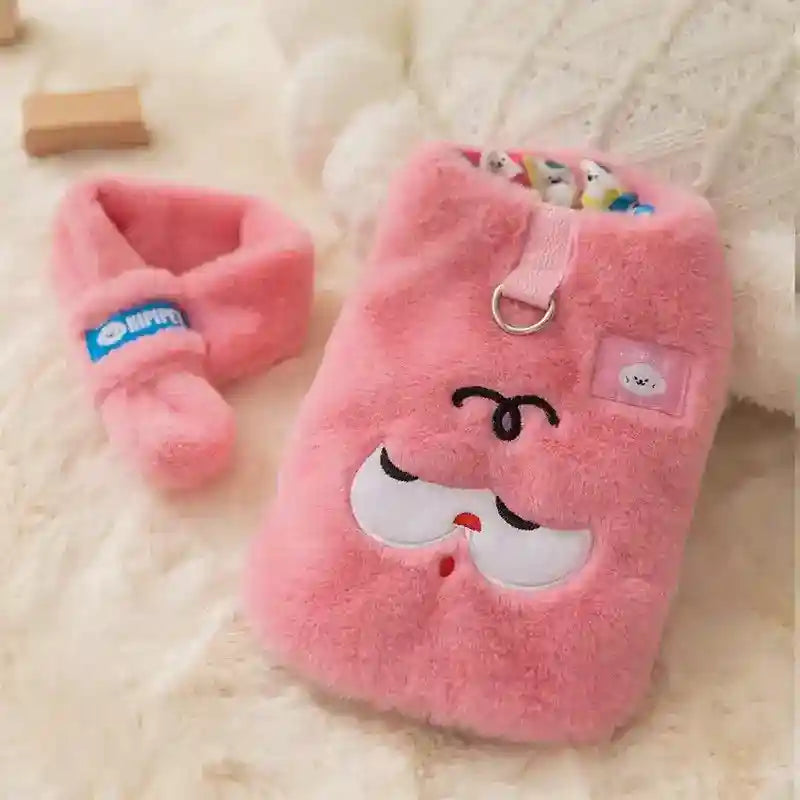 Sudadera para Perros y Gatos Osito - Capucha Bufanda Invernal