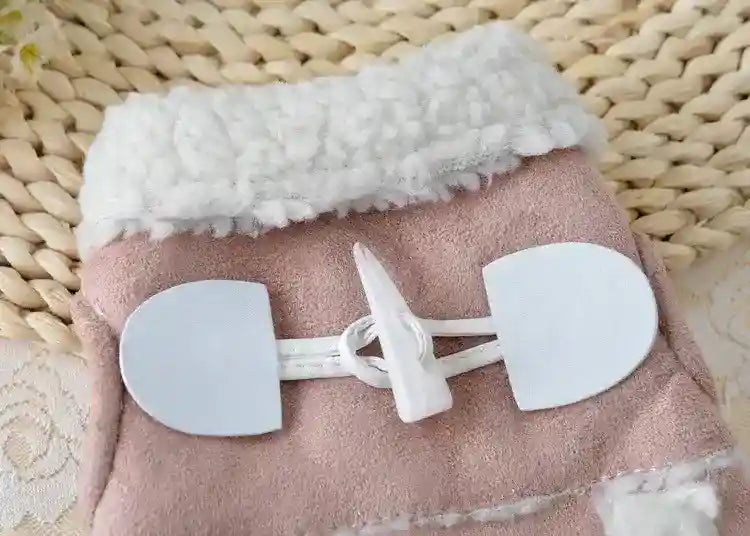 Abrigo de Terciopelo para Perros - Chaleco sin Mangas con Cuello de Pile