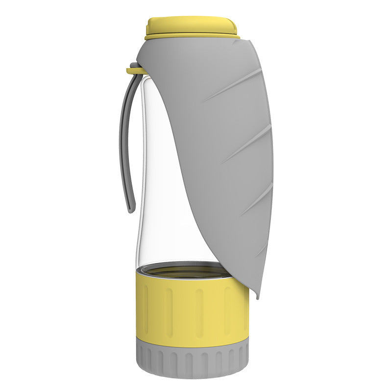 "ZooGalaxy" Double Reservoir Travel Dog Water Bottle