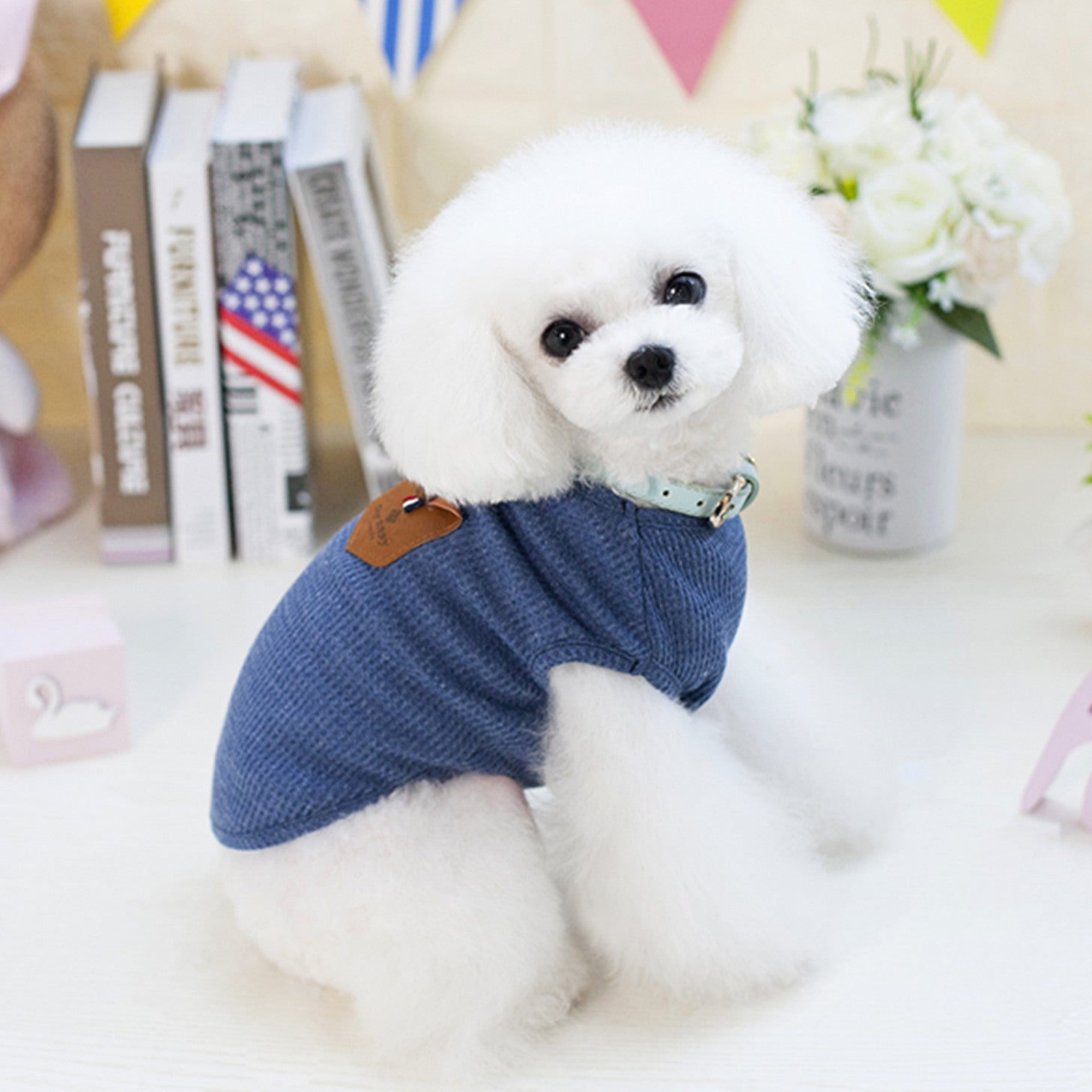 Baumwoll-Hunde-T-Shirt „Dog Baby“