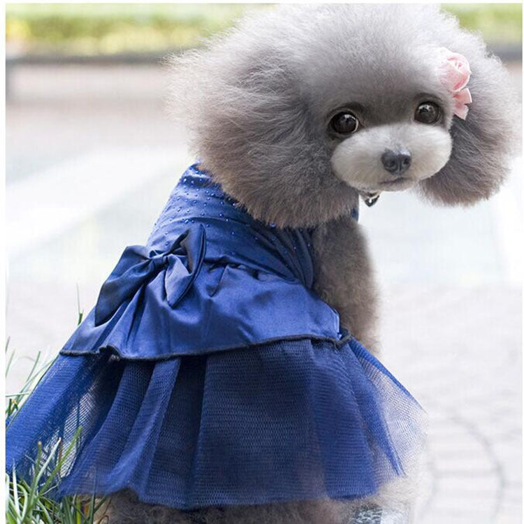 "Cleopatra" Satin Dog Formal Dress