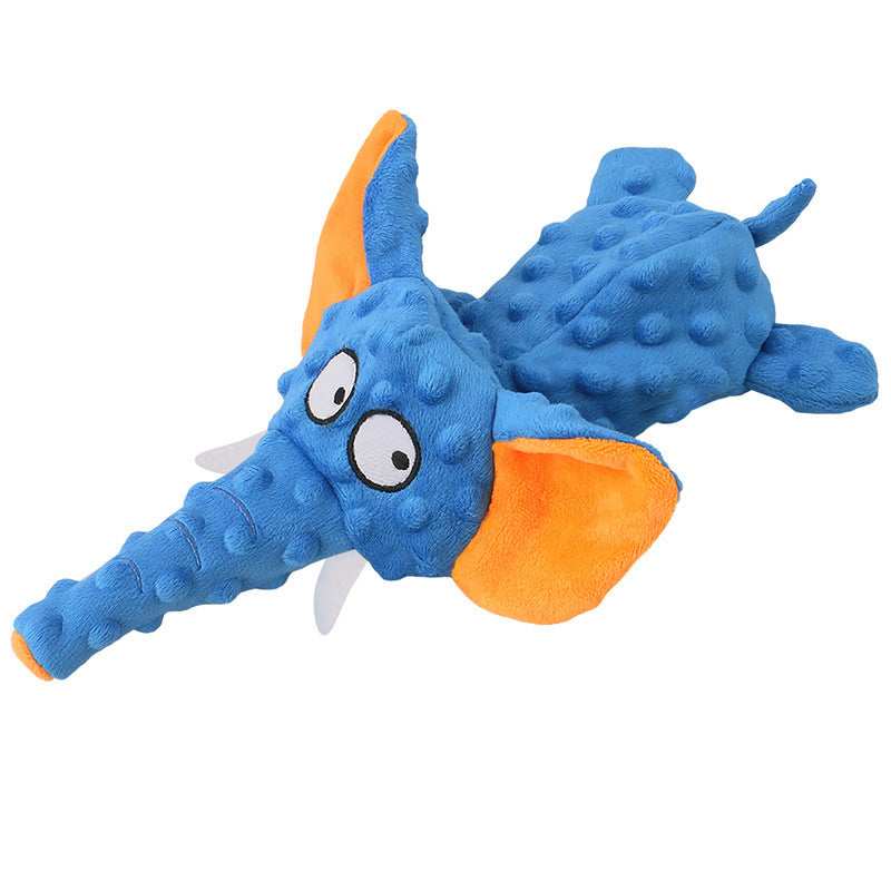 Dog Toy Plush Elephant "Babar" - The Perfect Companion for Your Four-Legged Friend