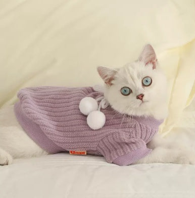 Maglione per Gatti "Pearl" – Comfort, Morbidezza e Stile! ✨