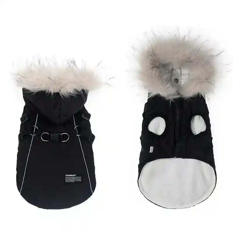 Abrigo para Perro DUMSBABY Arnés - Capucha Reflectante