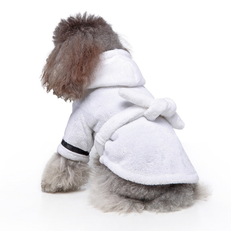 Bathrobe for Dogs and Cats - Soft and Absorbent