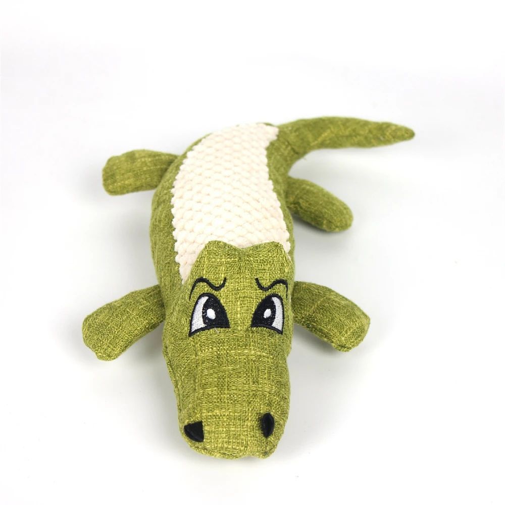 Croccodino Bite Resistant Plush Dog Toy