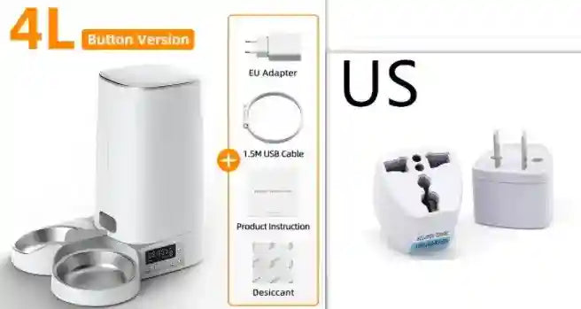 Distributore Automatico Cibo Cani Gatti 4L WiFi by Dog Moda