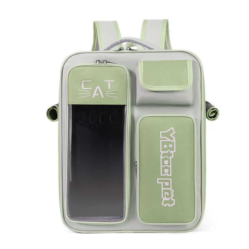 Zaino Trasportino per Gatti - Antigraffio e Idrorepellente