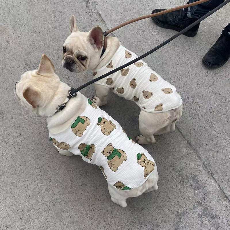 Maglia in Cotone per Bulldog Francese - Dog Moda