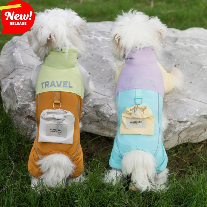 Cappotto Impermeabile Cani Remarkable con Tasca Premietti