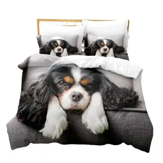 Set Copripiumino Cani - Completo Letto con Stampa Cagnolini by Dog Moda