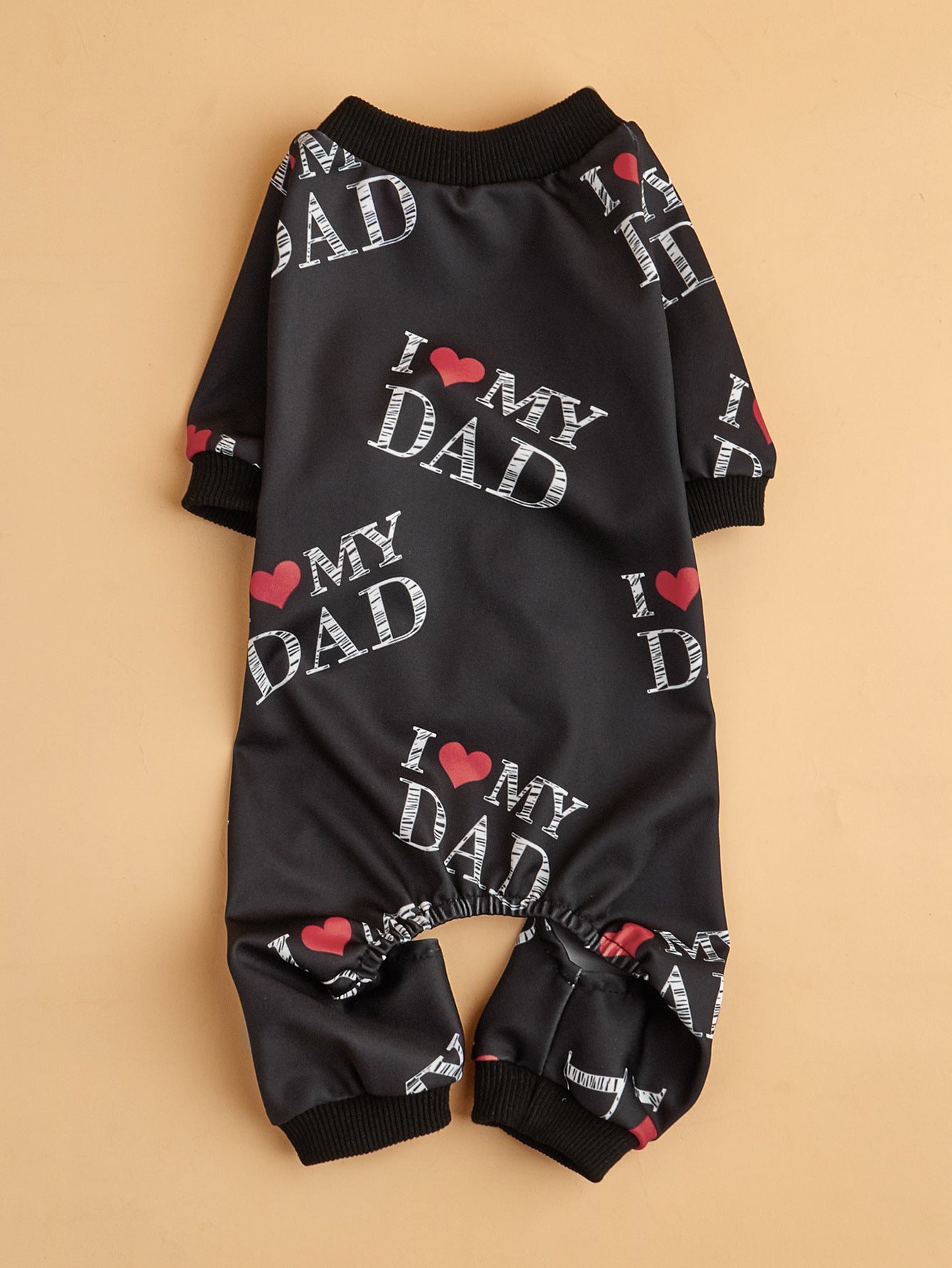Maglia Cuori d'Amore - I Love My Mom Dad - Dog Moda