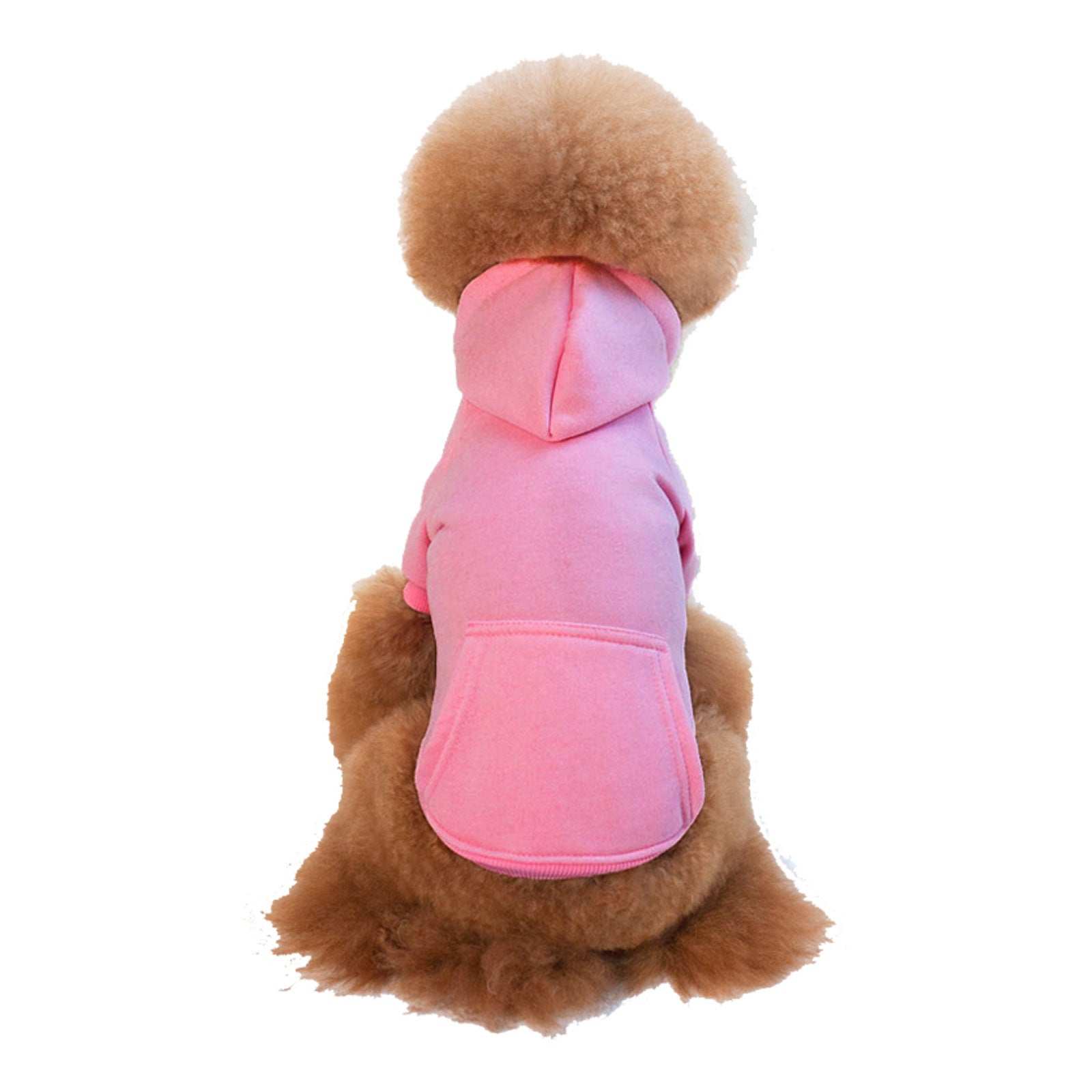 Basic Hooded Cat Sweater with Pocket