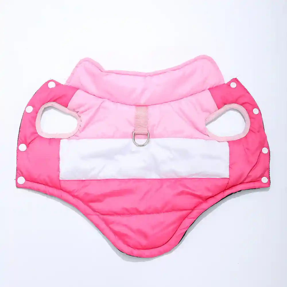 SPACE-jas zonder mouwen voor honden - Gewatteerde hoge kraag