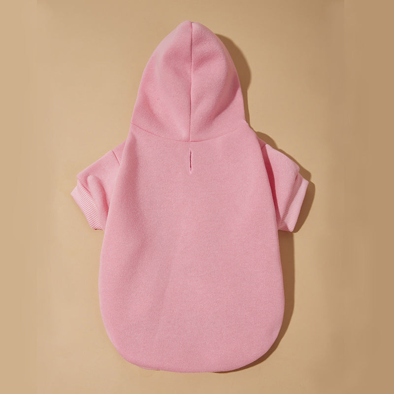 Hundtröja med huva - Elastisk polyester i flera färger