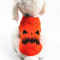 Jersey de Halloween Calabaza para Perros - Naranja Festivo